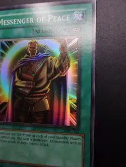 YUGIOH 2002 | MESSENGER OF PEACE | MRL-102 | NM | NA OLD MISPRINT (FOILSHIFT) - Image 5