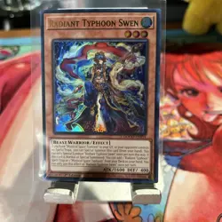 Yugioh Radiant Typhoon Swen DOOD-EN014 Ultra Rare 1st Edition NM - Image 1