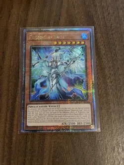 Yu-Gi-Oh! Regenesis Sage ALIN-EN014 1st Ed Quarter Century Secret Rare - Image 1