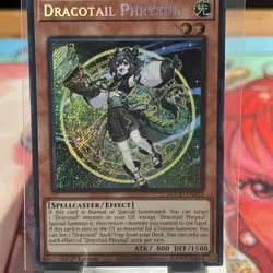 Yugioh! Dracotail Phryxul - DOOD-EN023 - Secret Rare - 1st Edition Near Mint, En - Image 1