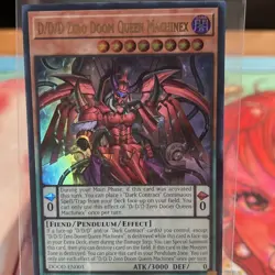 D/D/D Zero Doom Queen Machinex DOOD-EN003 Ultra Rare 1st Edition Yugioh NM - Image 1