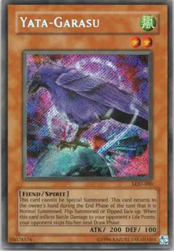1996 TCG HOLO YATA-GARASU Ultra Rare Unlimited #LOD-000 - Image 1