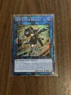Yu-Gi-Oh! S:P Little Knight MP25-EN047 Starlight Rare 1st Ed 2025 Mega-Pack - Image 1
