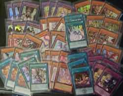 57 Dragonmaid Deck Core YUGIOH NM Lady's Cehrmba Parlor Kitchen Tidying Playsets - Image 1