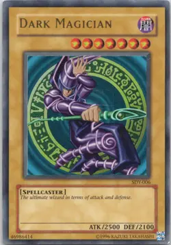 1996 TCG HOLO DARK MAGICIAN Ultra Rare Unlimited #SDY-006 - Image 1