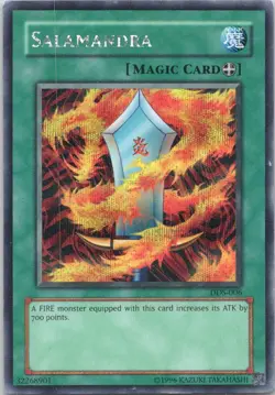 1996 TCG HOLO SALAMANDRA Ultra Rare Unlimited #DDS-006 - Image 1