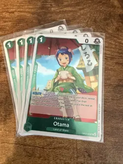 One Piece Card Game Otama OP07-022 500 Years Into The Future Playset X4! - Image 1