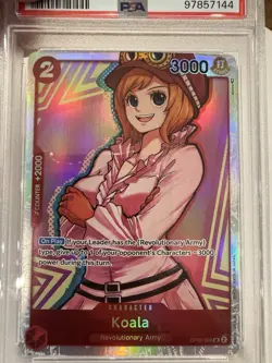 2023 ONE PIECE AWAKENING OF THE NEW ERA OP05-006 KOALA - PSA 10 -LOW POP English - Image 3