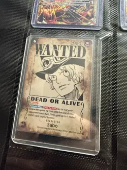 One Piece Sabo Wanted SP Alternative Art OP13-120 Carrying On His Will NM/M - Image 1