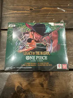 OP-12 Legacy of The Masters Booster Box From Fresh Case One Piece TCG English - Image 1
