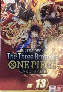 One Piece TCG ST-13 Starter Deck: The Three Brothers Ultra Deck Box (English) - Image 1
