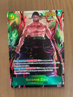 Roronoa Zoro OP06-118 Parallel Alt Alternate Art SEC Wings of Captain ONE PIECE⚓ - Image 1