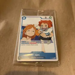 One Piece TCG P-096 Girl Pre-Release Promo - English - sealed - Image 1