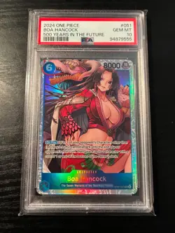 2024 One Piece BOA HANCOCK OP07 051 SR PSA 10 Gem Mint! - Image 1