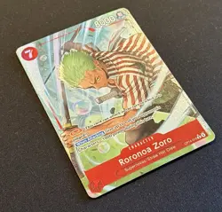 One Piece TCG OP14-015 Roronoa Zoro AA Alt Art Card Game CCG ENGLISH NM - Image 4