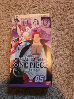 Bandai One Piece CCG One Piece Film Edition ST05 Starter Deck SEALED 811039038953 - Image 1
