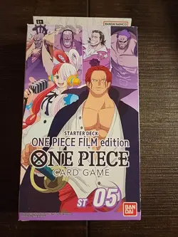 Bandai One Piece CCG One Piece Film Edition ST05 Starter Deck NEW/SEALED 811039038953 - Image 1