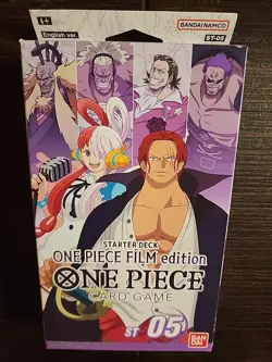Bandai One Piece CCG One Piece Film Edition ST05 Starter Deck NEW/SEALED 811039038953 - Image 2