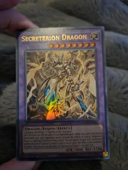 Yu-Gi-Oh DUAD-EN037 Secreterion Dragon Ultra Rare 1st Edition Mint Pack Fresh - Image 1
