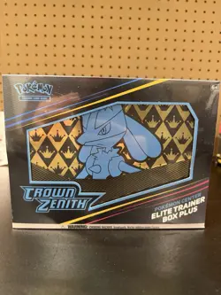 Crown Zenith Pokemon Center Elite Trainer Box ETB - FACTORY SEALED - Image 1