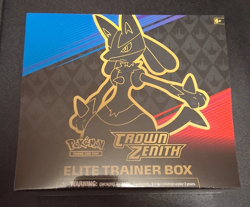 Crown Zenith ETB Elite Trainer Box Pokemon TCG Factory Sealed - Image 1