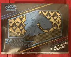 Crown Zenith Pokemon Center Elite Trainer Box Plus ETB - Factory Sealed - Image 1