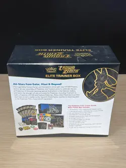 POKEMON CROWN ZENITH FACTORY SEALED ELITE TRAINER BOX ETB (C) - Image 3