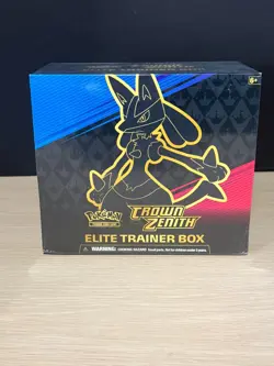 POKEMON CROWN ZENITH FACTORY SEALED ELITE TRAINER BOX ETB (B) - Image 1