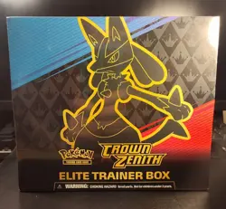 Pokemon Sword & Shield: Crown Zenith Elite Trainer Box | Factory Sealed ETB - Image 1
