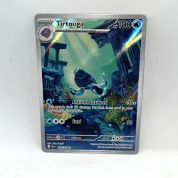 Tirtouga 106/086 Pokemon Black Bolt Illustration Rare Full Art Holo Near Mint - Image 1