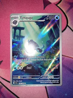 Tirtouga 106/086 Black Bolt Holo Illustration Rare Near Mint English BLK Pokemon - Image 2