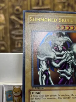 Yugioh Summoned Skull Ultra Rare 1st Edition MRD-003 Metal Raiders 2002 NM - Image 3