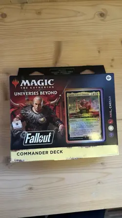Magic the Gathering MTG Universes Beyond Fallout Hail Caesar Commander Deck New - Image 1
