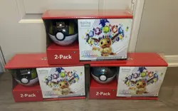 Pokemon Prismatic Evolutions ETB + Pokeball Bundle Sam’s Club (Sealed) x3 LOT - Image 1
