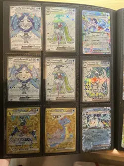 Pokemon Binder Collection Lot Tera ex 114 Cards - Image 2