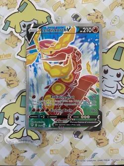 🔥 Centiskorch V - 179/189 - Ultra Rare - Darkness Ablaze - Pokemon TCG Card - Image 1