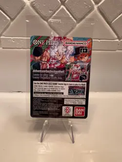 One Piece Monkey D. Luffy US Voyage College Basketball Card SEALED - Image 2