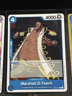 One Piece Starter Deck 3: The Seven Warlords Theme 10 Card Lot Law/Buggy/Boa - Image 3