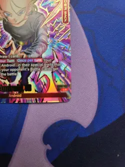 Android 18 FB06-001 Leader Alternate Art Dragon Ball Card Rivals Clash - Image 5