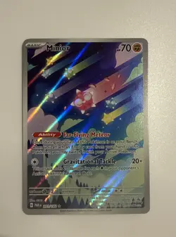 Pokemon TCG Minior Card Holo Illustration Rare, Paradox Rift 201/182 - Image 1