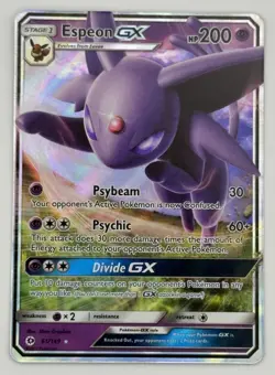Espeon GX 61/149 Sun & Moon Ultra Rare Pokemon Card - Image 3