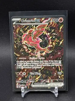2025 Pokemon Phantasmal Flames Promo Card 024 Oricorio EX Charizard UPC - Image 1