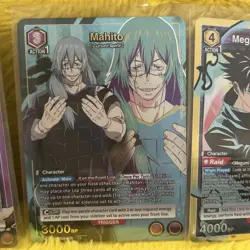 Jujitsu Kaisen 4 Cards & 4 Promo Packs Sealed Union Arena 1st Edition - Image 4
