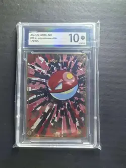 2022-25 Pokemon Chinese Card COMIC Art 179/195 Voltorb KMHY 10 SE58 - Image 1