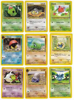 Pokemon Neo Discovery COMPLETE SET Common Vintage WOTC 20 Card Lot MP-NM - Image 2