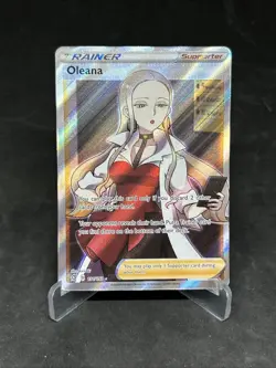 Oleana Full Art 191/192 Swsh02: Rebel Clash Holo Pokemon Card TCG - Image 1