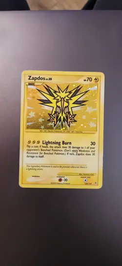 Zapdos Supreme Victors 150/147 Secret Rare Holo Pokemon Card 2009 - Image 1