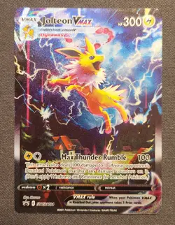 Jolteon VMAX SWSH184 SWSH: Sword & Shield Promo Card Holo - Image 1