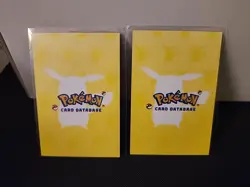 Pikachu & Raichu - Pokemon Card Database Attack Set Cracked Ice Holo - NM - Image 2