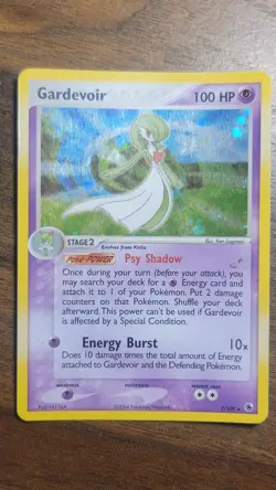 Pokemon Gardevoir 7/109 Holo Ruby and Sapphire TCG Card - Image 2